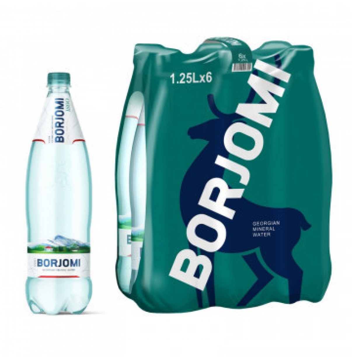 Вода Боржоми минер прир леч-столов газ 1,25 л/ Цена за 6 шт. 1 шт= 228 руб.