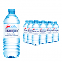 Вода мин  ПИЛИГРИМ 0.5л  не газ / упаковка 12шт. Цена указана за упаковку.